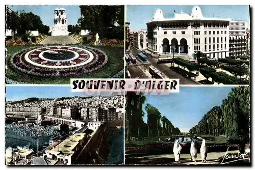 Moderne Karte Alger