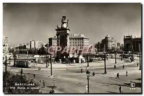 Cartes postales moderne Barcelona Plaza De Espana