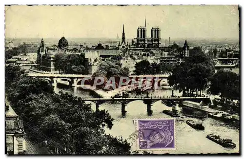 Ansichtskarte AK Paris La Cite Vue Panoramique