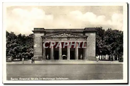 Cartes postales moderne Berlin Ehrenmal File die im Welkriege Gefallenen