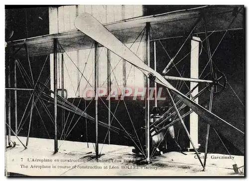 Ansichtskarte AK Avion Aviation Aeroplane en construction Wilbur Wright