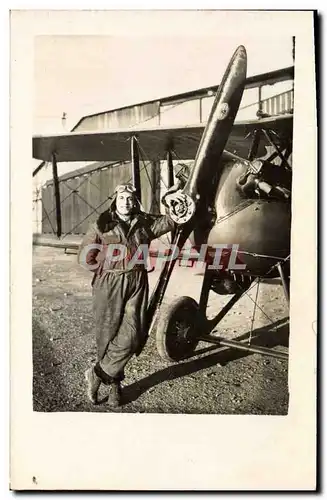 Cartes postales Avion Aviation Aviateur