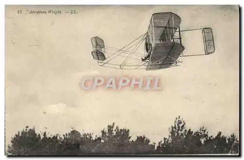 Ansichtskarte AK Avion Aviation Aeroplane Wright