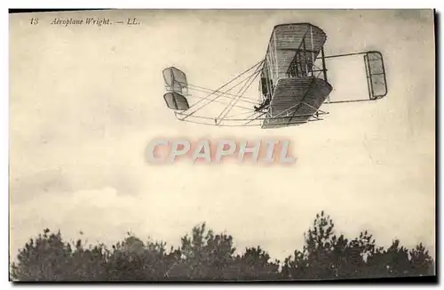 Ansichtskarte AK Avion Aviation Aeroplane Wright