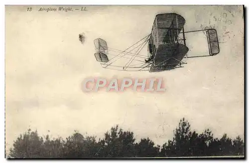 Ansichtskarte AK Avion Aviation Aeroplane Wright