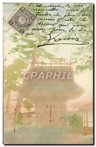 Cartes postales Japon Nippon Temple