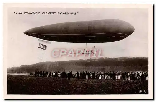 Cartes postales Avion Aviation Zeppelin Dirigeable Clement Bayard