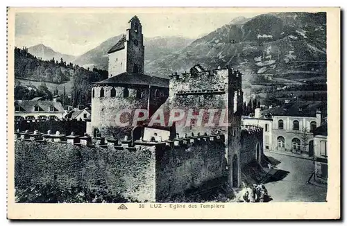 Cartes postales Luz Eglise Des Templiers