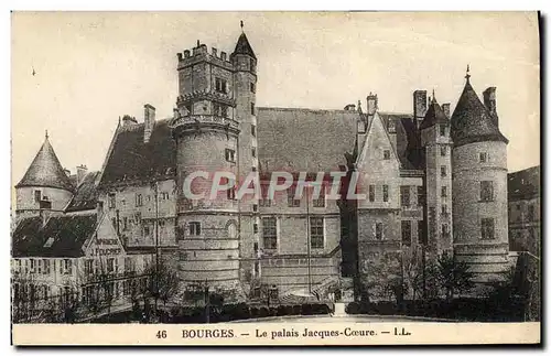 Cartes postales Bourges Le Palais Jacques Coeur