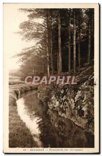 Cartes postales Huelgoat Promenade Sur Les Canaux