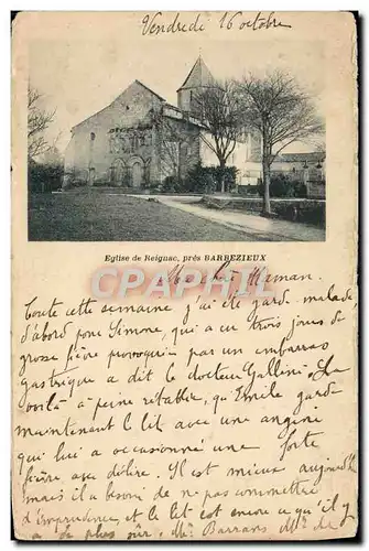 Cartes postales Eglise de Reignac pres Barbezieux