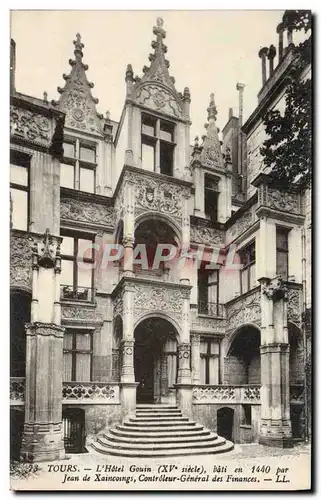 Cartes postales Tours L&#39Hotel Gouin