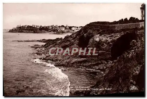 Cartes postales St Enogat Les Rochers Et Goule Aux Fees