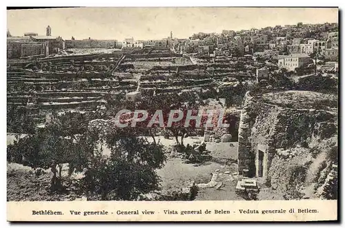 Cartes postales Bethlehem Vue Generale