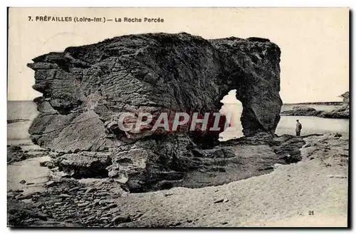 Cartes postales Prefailles La Roche Percee