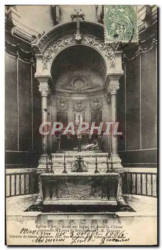 Cartes postales Eglise D'Ars Autel Sur Lequel Est Eleve La Chasse Villefranche Sur Saone