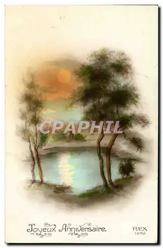 Cartes postales Fantaisie Heureux Anniversaire