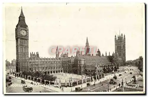 Cartes postales Houses or Parliament London