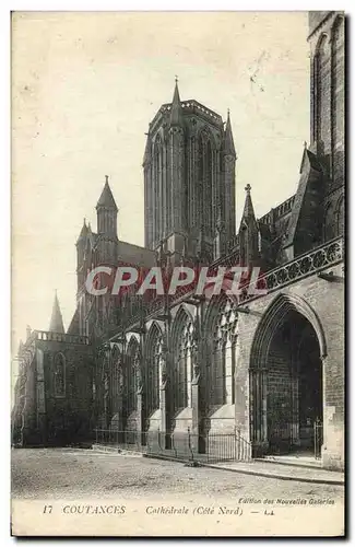 Cartes postales Coutances Cathedrale
