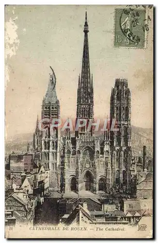 Cartes postales Cathedrale De Rouen