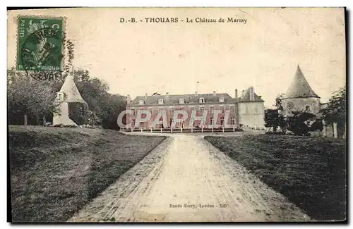 Cartes postales Thouars Le Chateau De Marsay