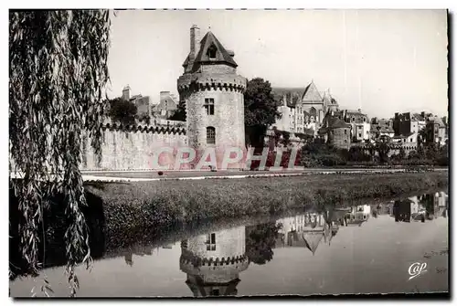 Moderne Karte Vannes Les Remparts