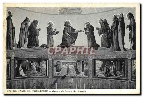 Cartes postales Notre Dame De L&#39Oratoire Groupe De Saints Du Passais