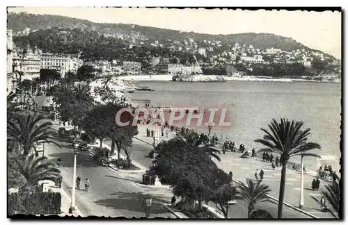 Ansichtskarte AK Nice La Mont Baron Et La Promenade Des Anglais