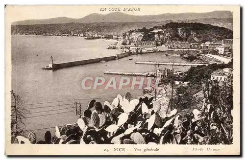 Cartes postales Cote D&#39Azur Nice Vue Generale