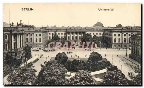 Cartes postales Berlin Universitat