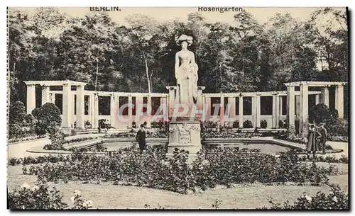 Cartes postales Berlin Rosengarten