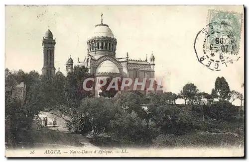 &#39Cartes postales Alger Notre Dame D Afrique