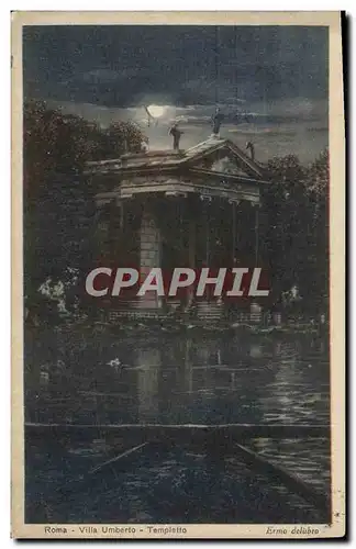 Cartes postales Roma Villa Umberto Tempietto