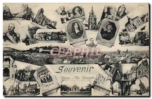 Cartes postales Souvenir Dreux