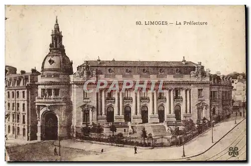 Cartes postales Limoges La Prefecture