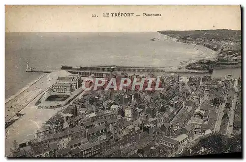 Cartes postales Le Treport Panorama