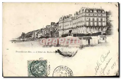 Cartes postales Trouville Sur Mer L'Hotel Des Rocbes
