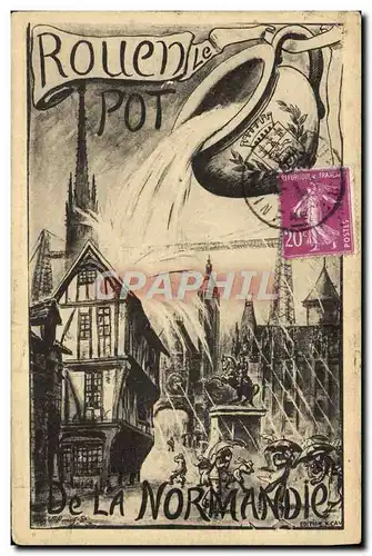 Cartes postales Rouen Le Pot