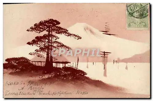 Cartes postales Japon Nippon Volcan Tamatsukuri