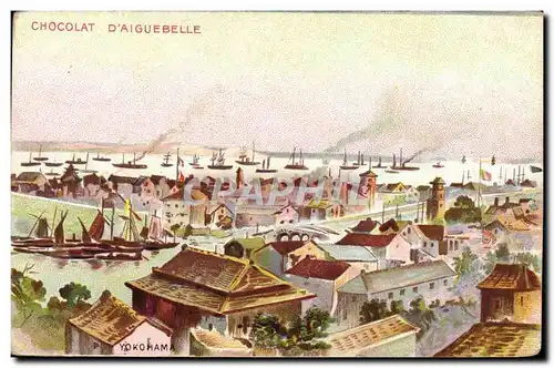 Cartes postales Japon Nippon Yokohama Chocolat d'Aiguebelle