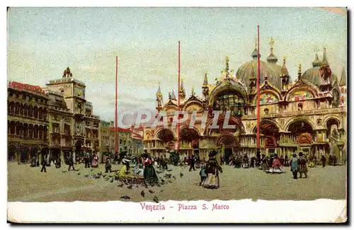 Cartes postales Venezia Piazza S Marco