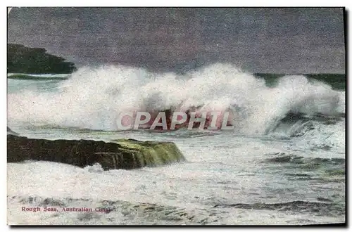 Cartes postales Rough Sea Australian Coast