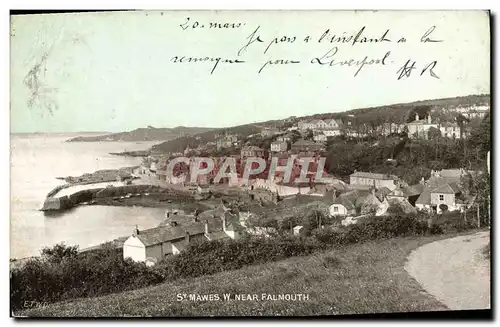 Cartes postales St Mawaes near Falmouth