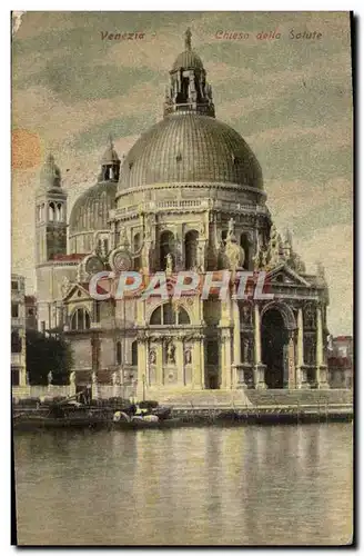 Cartes postales Veneziz Chiesa Della Salute