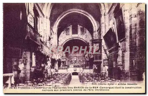 Cartes postales Saintes Maries De La Mer Interieur