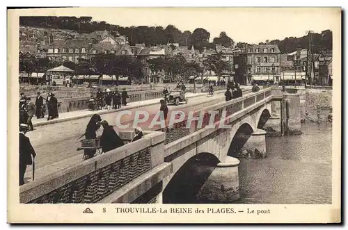 Cartes postales Trouville La Reine Des Plages Le pont