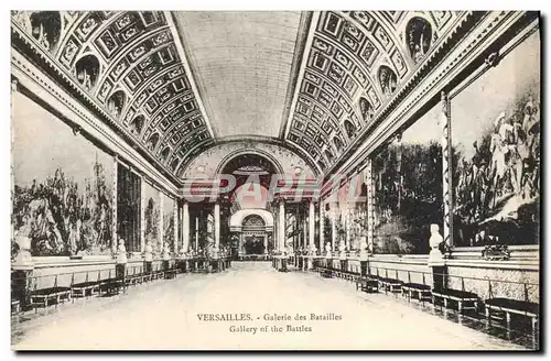 Cartes postales Versailles Galerie des batailles