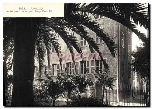 Cartes postales Maison ou naquit Napoleon 1er Ajaccio