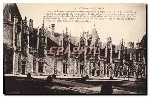 Cartes postales Chateau de Josselin