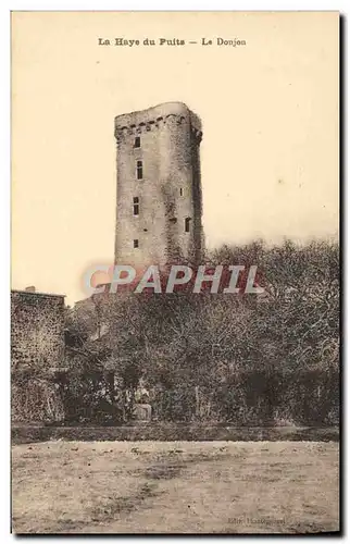 Cartes postales La Haye du puits Le donjon